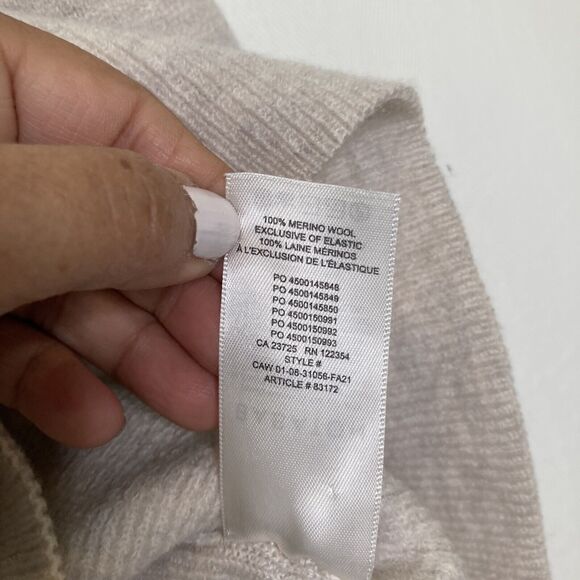 Aritzia Babaton Merino Wool Women's Size 1 XS Cowl Turtle Neck Sweater - Picture 7 of 10